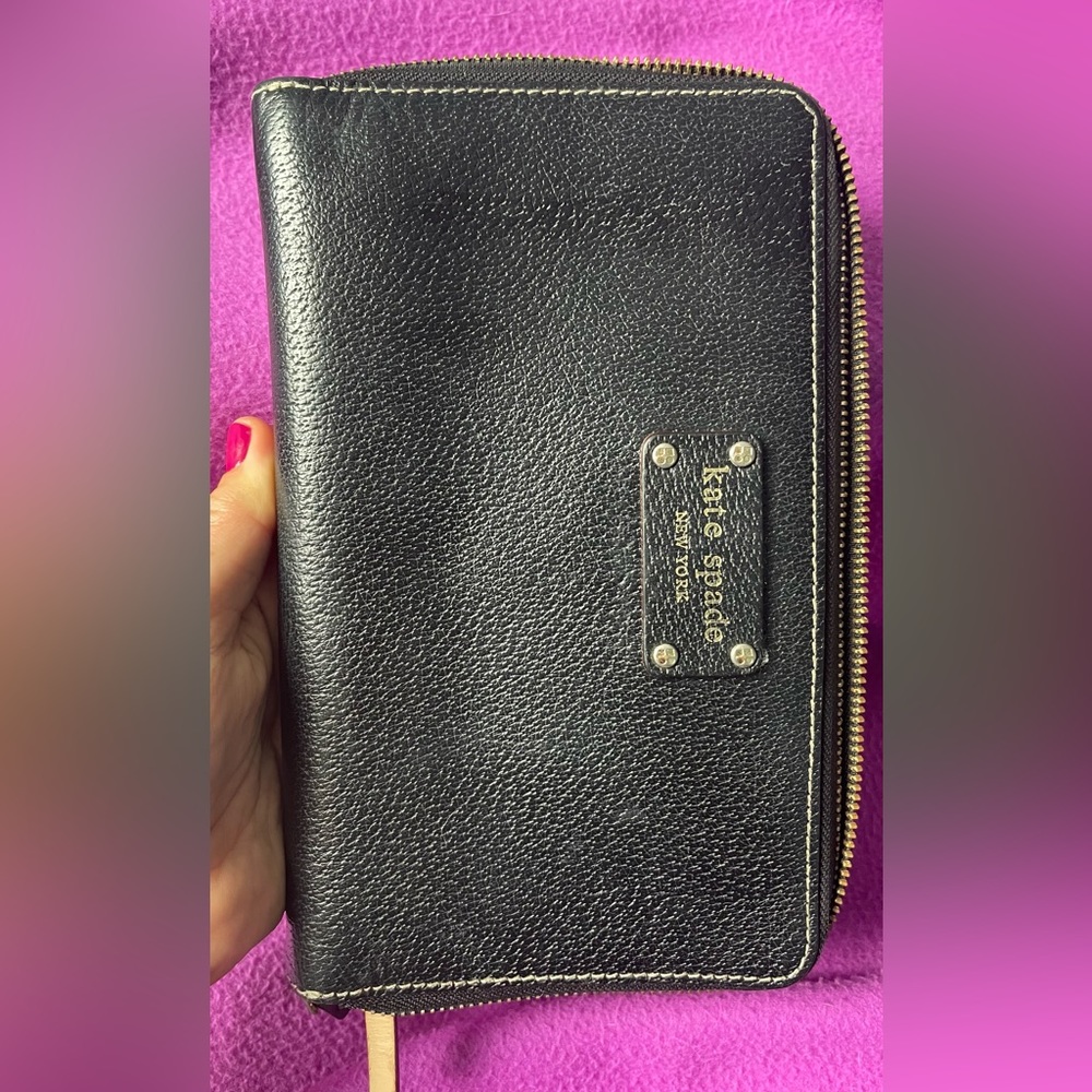 Kate Spade Black Leather Wallet